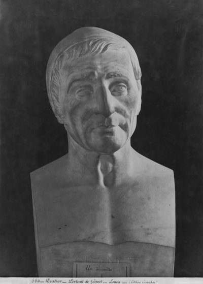 François Marius Granet, 1851 (marmo) da James Pradier